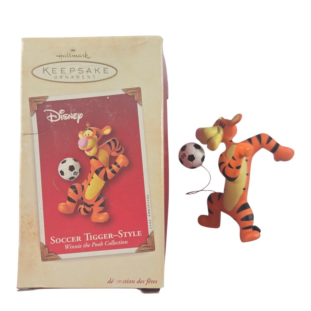 Hallmark Keepsake Ornament Soccer Tigger Disney Winnie the Pooh Christmas